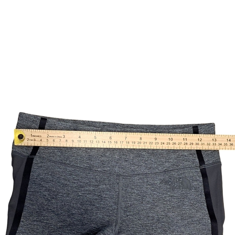 The North Face Womens Heather Gray Cropped Athletic Leggings Size S - Picture 4 of 6